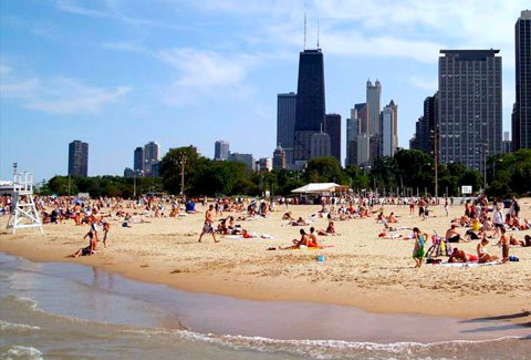 Visitar playas de Chicago