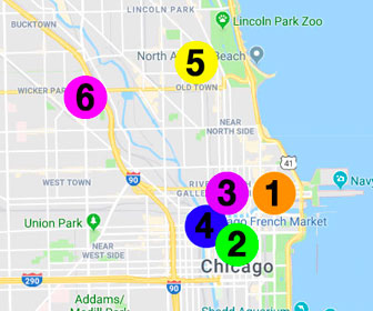 Dónde alojarse con niños en Chicago
