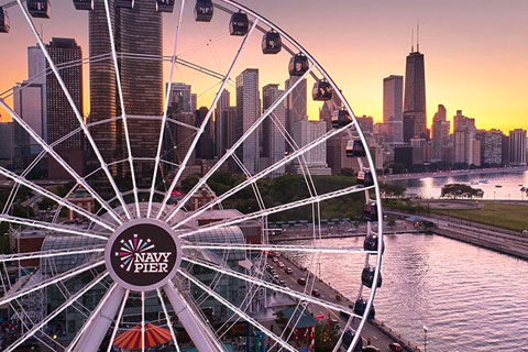 Mejores parques de atracciones Chicago