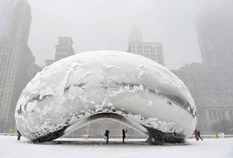 Viajar a Chicago en invierno: clima en enero